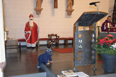 Der heilige Nikolaus in "Heilig Kreuz" Zierenberg
